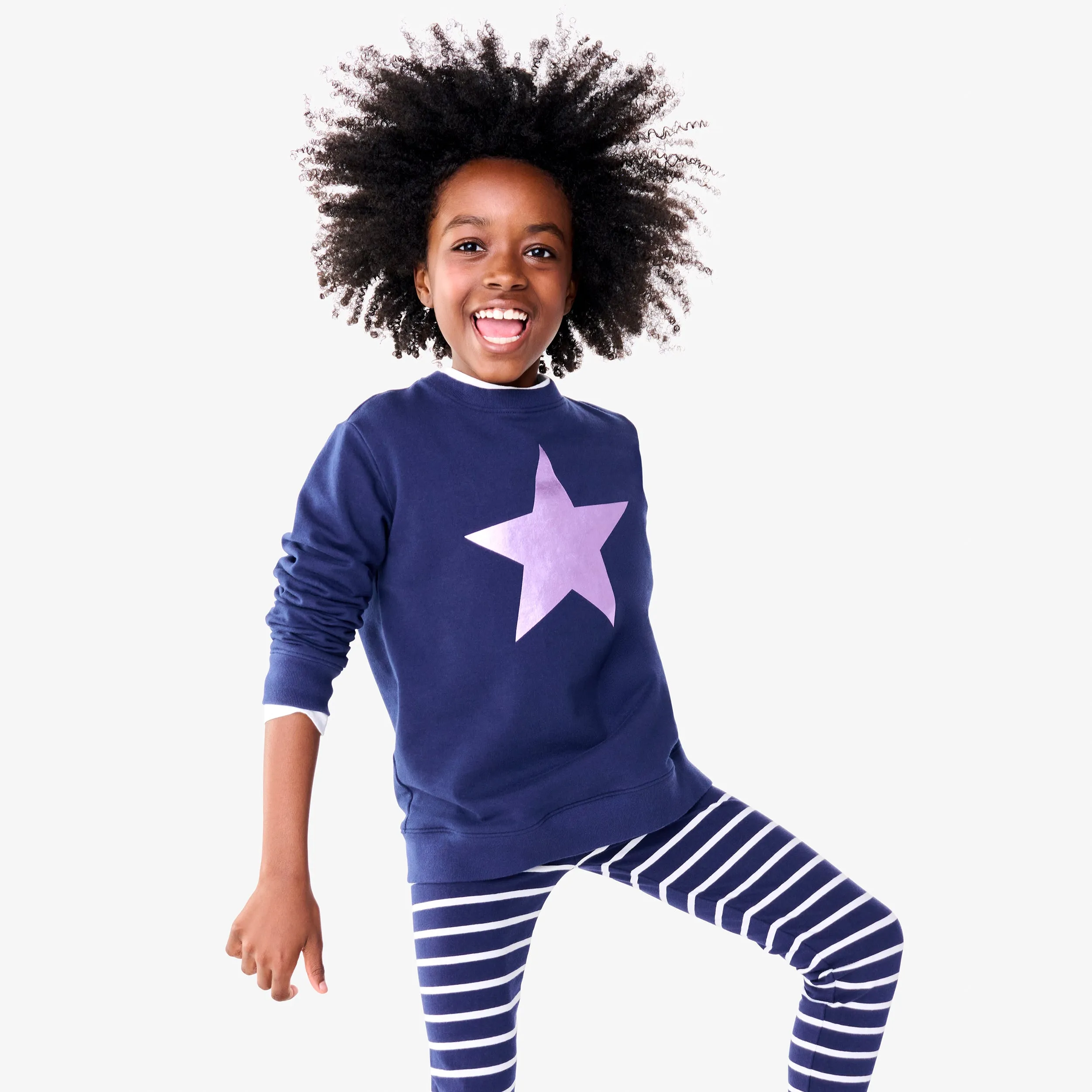 Clearance cutout star sweatshirt