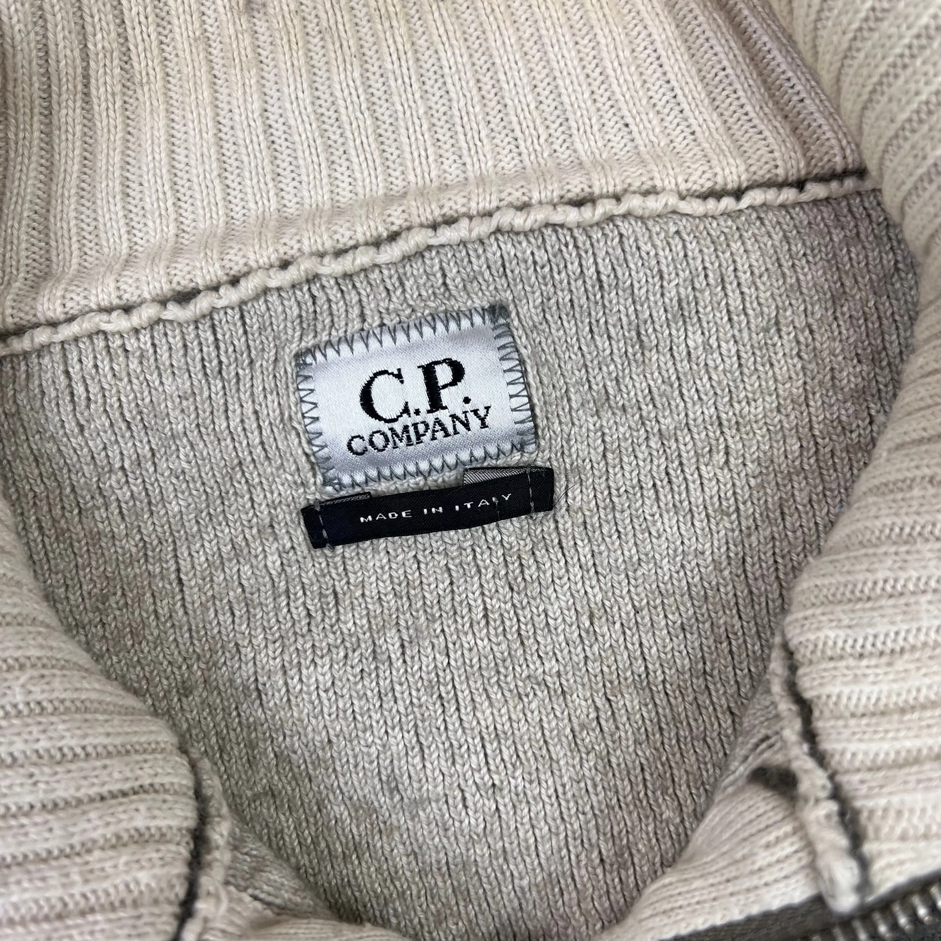 C.P. Company Heavyweight Fleece Cream Grey