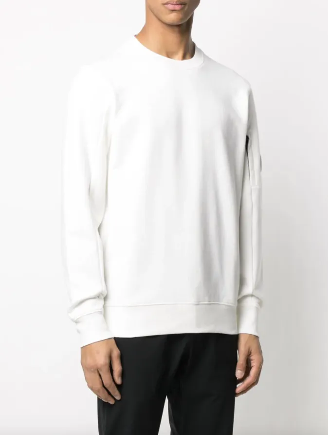 C.P. Company logo patch sweatshirt