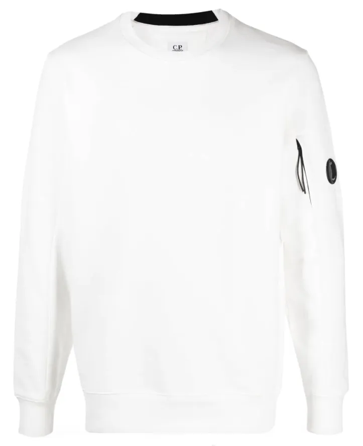 C.P. Company logo patch sweatshirt