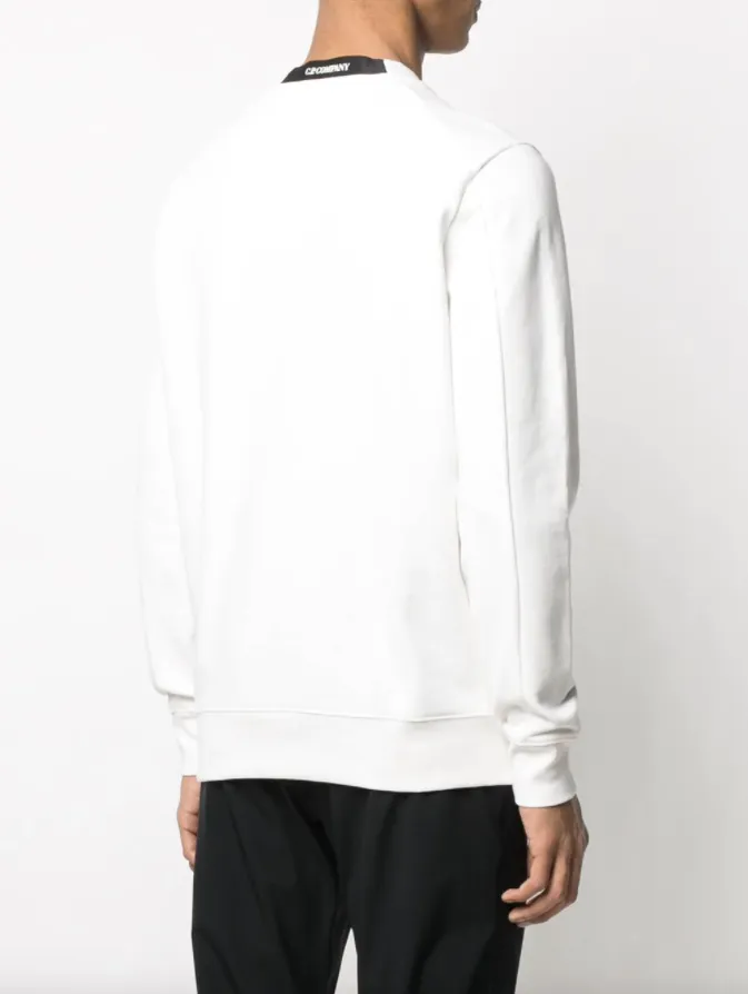 C.P. Company logo patch sweatshirt
