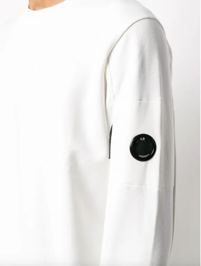 C.P. Company logo patch sweatshirt