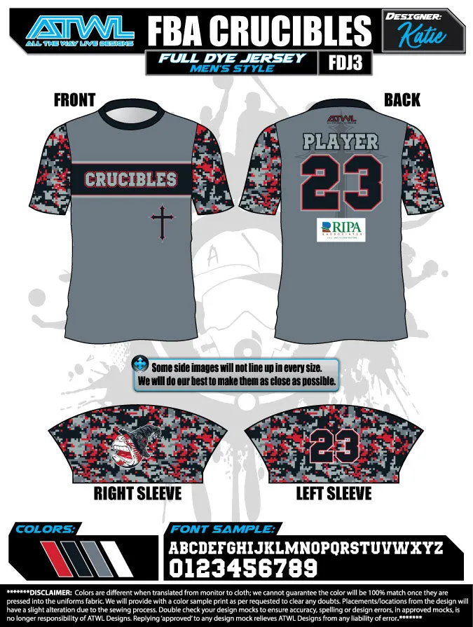 Crucibles Alternate Game Day Jersey