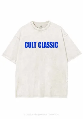 Cult Classic Y2K Shirts Washed Tee Cherrykitten