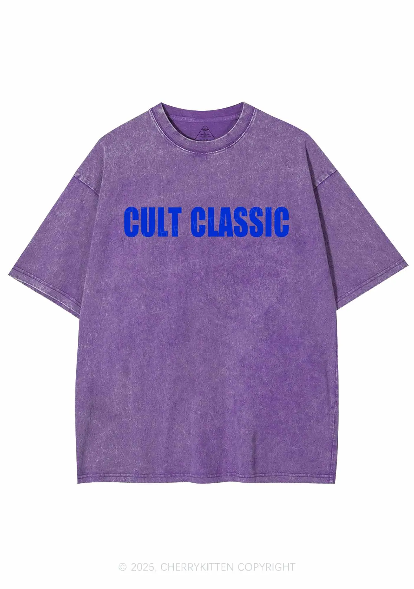 Cult Classic Y2K Shirts Washed Tee Cherrykitten