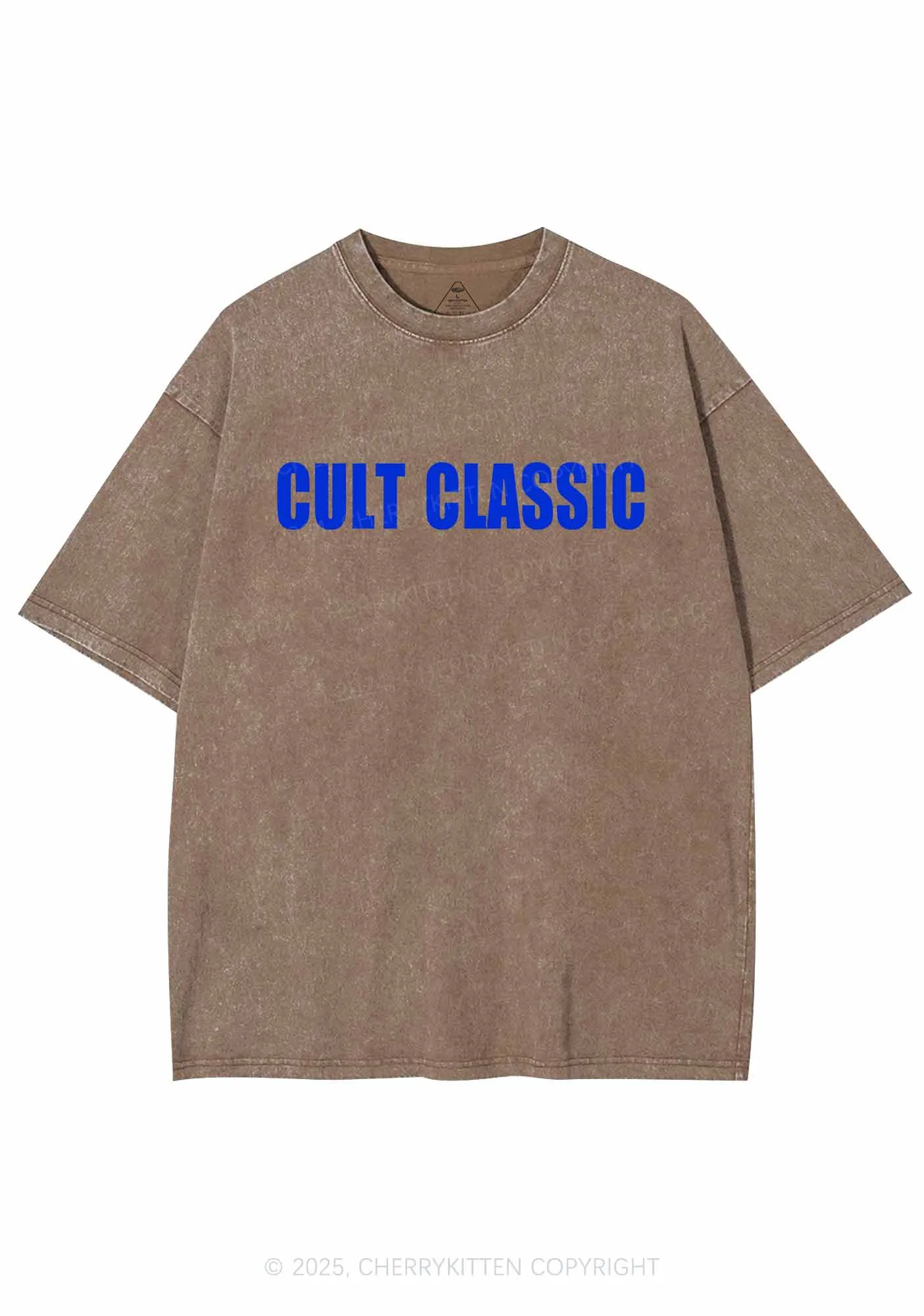 Cult Classic Y2K Shirts Washed Tee Cherrykitten