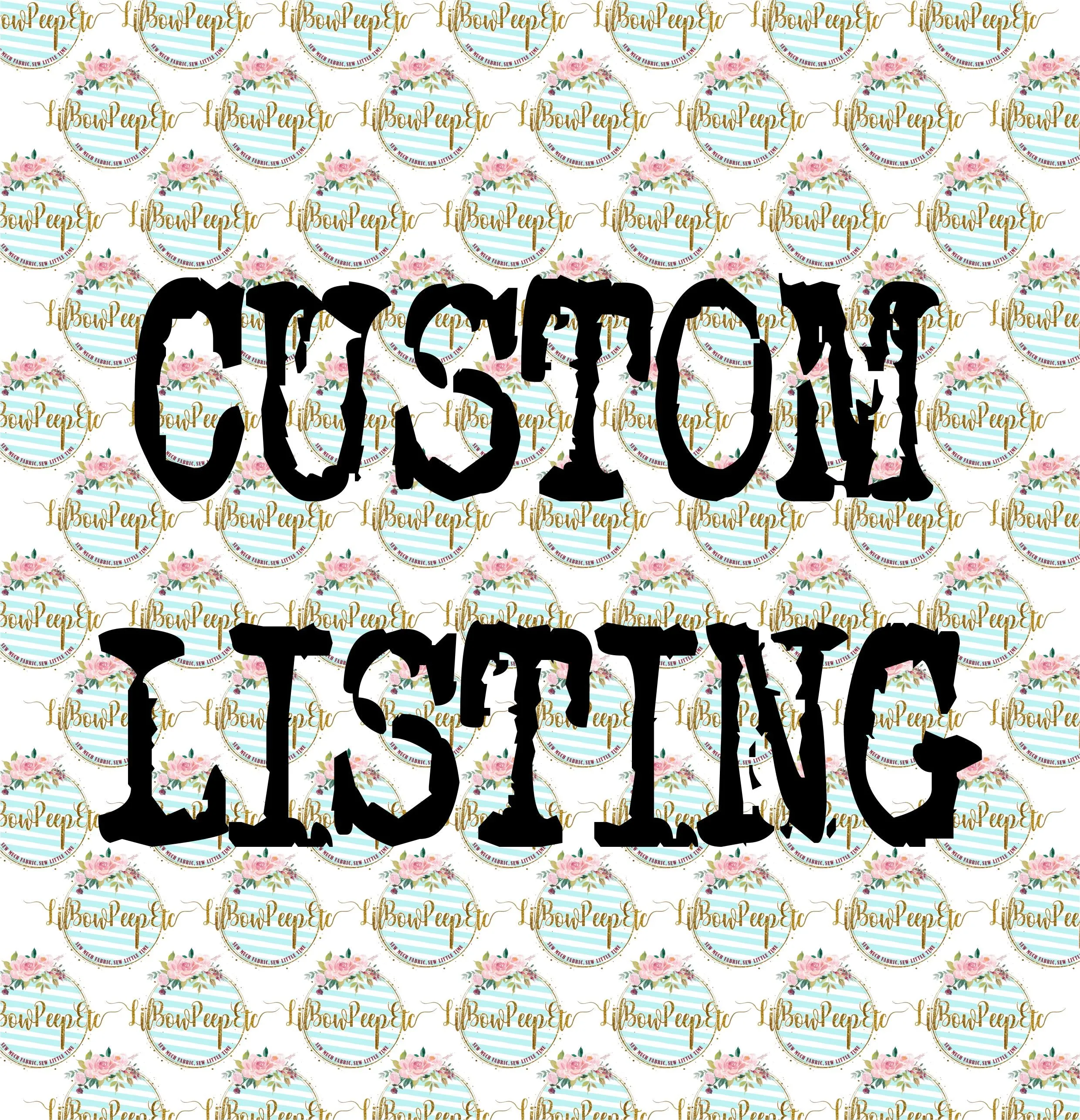 Custom Texas Tee Listing For Melissa