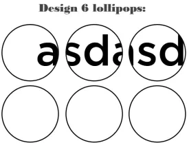 Customize your own 2D ball style edible image lollipop
