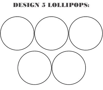 Customize your own 2" flat style edible image lollipop