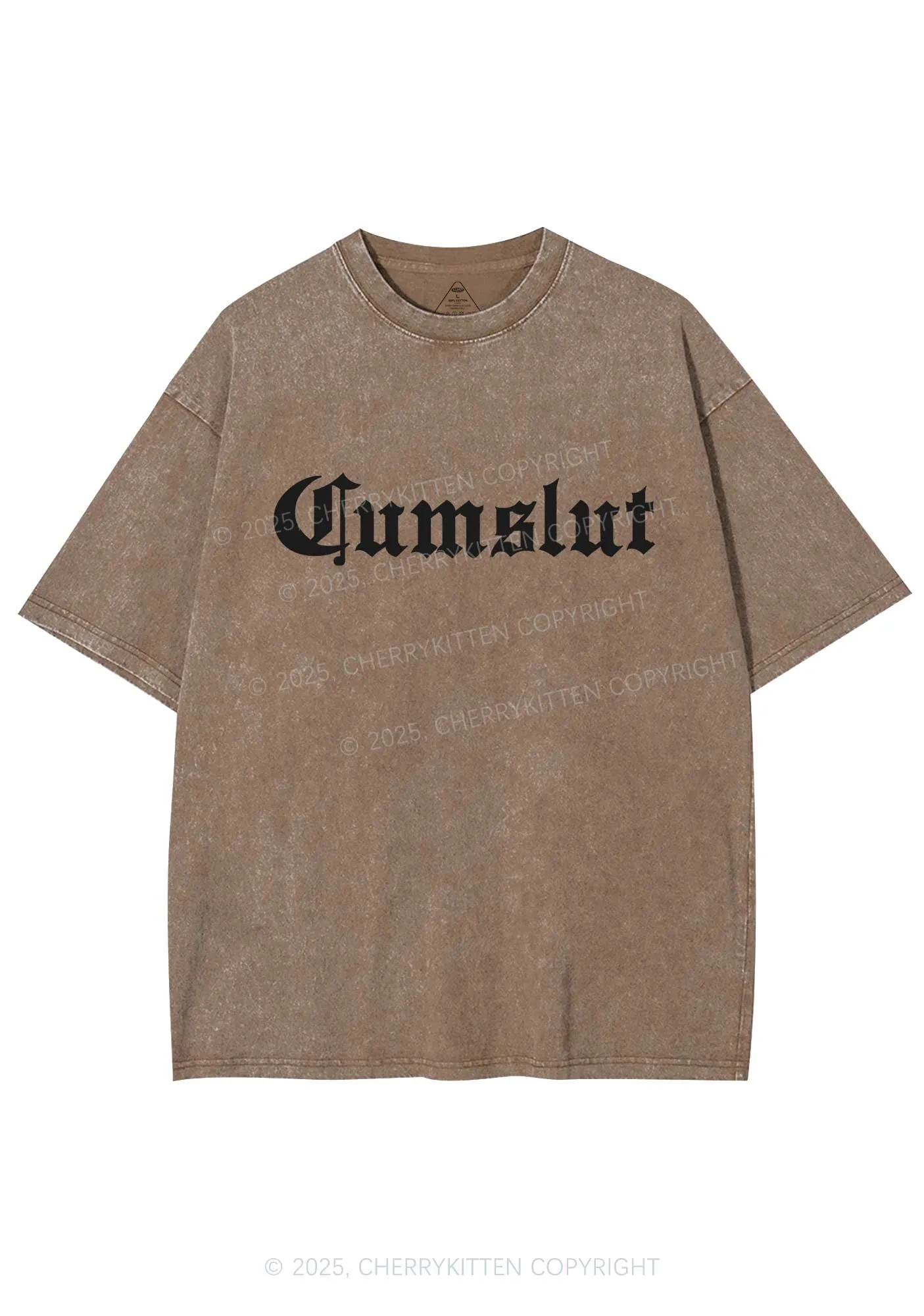 Cxmslxt Y2K Shirts Washed Tee Cherrykitten
