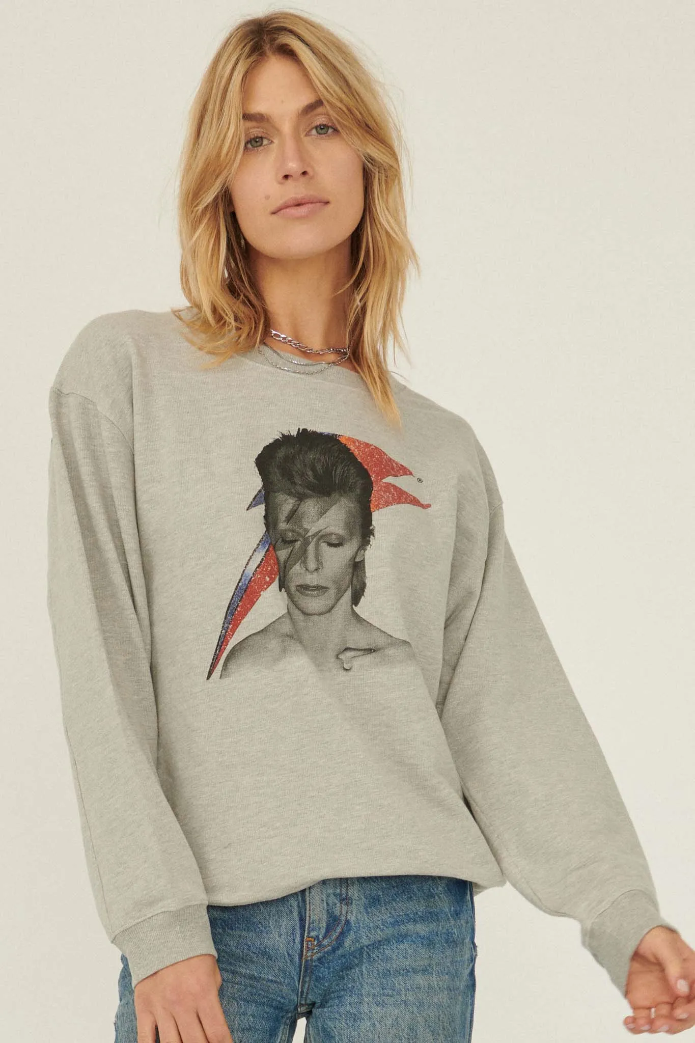 David Bowie Aladdin Sane Graphic Sweatshirt