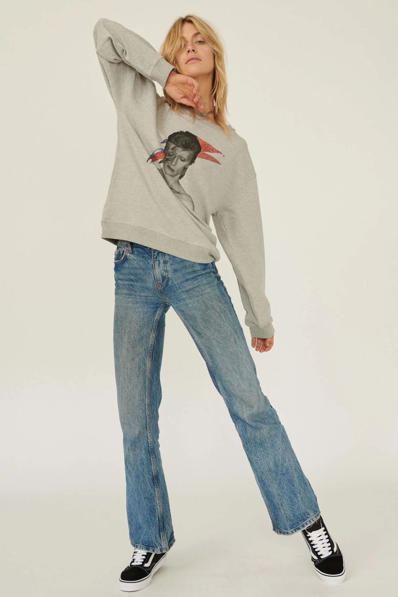 David Bowie Aladdin Sane Graphic Sweatshirt