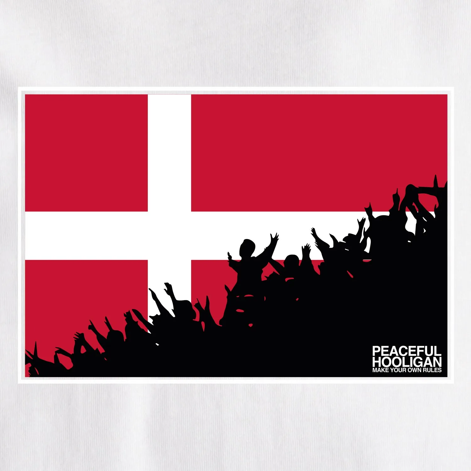Denmark Fanatics T-Shirt White