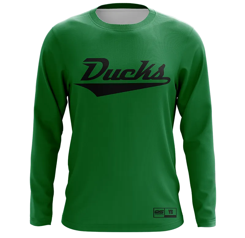 Diamond State Ducks - Green Jersey (Long Sleeve)
