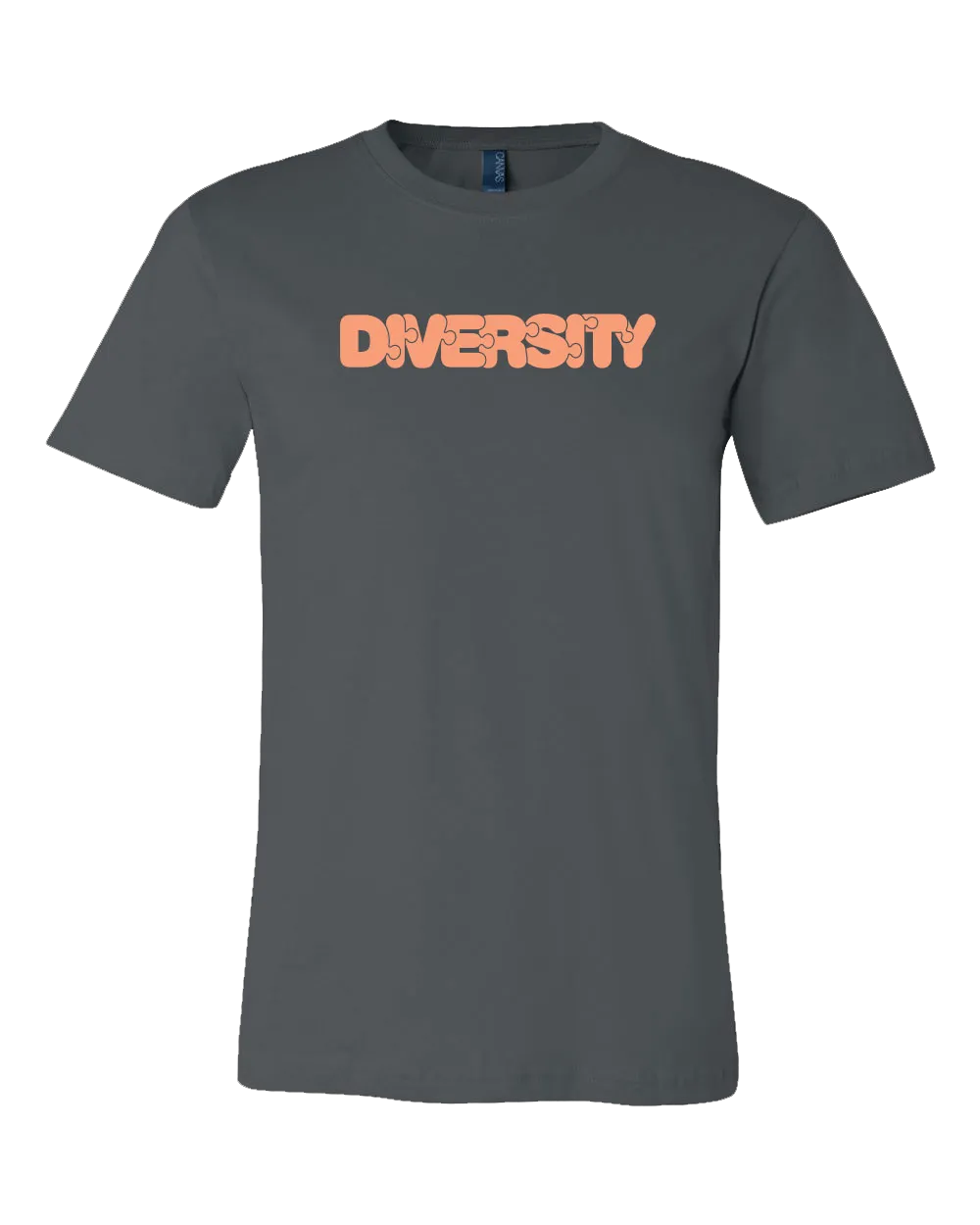 Diversity Unisex Tee - Charcoal