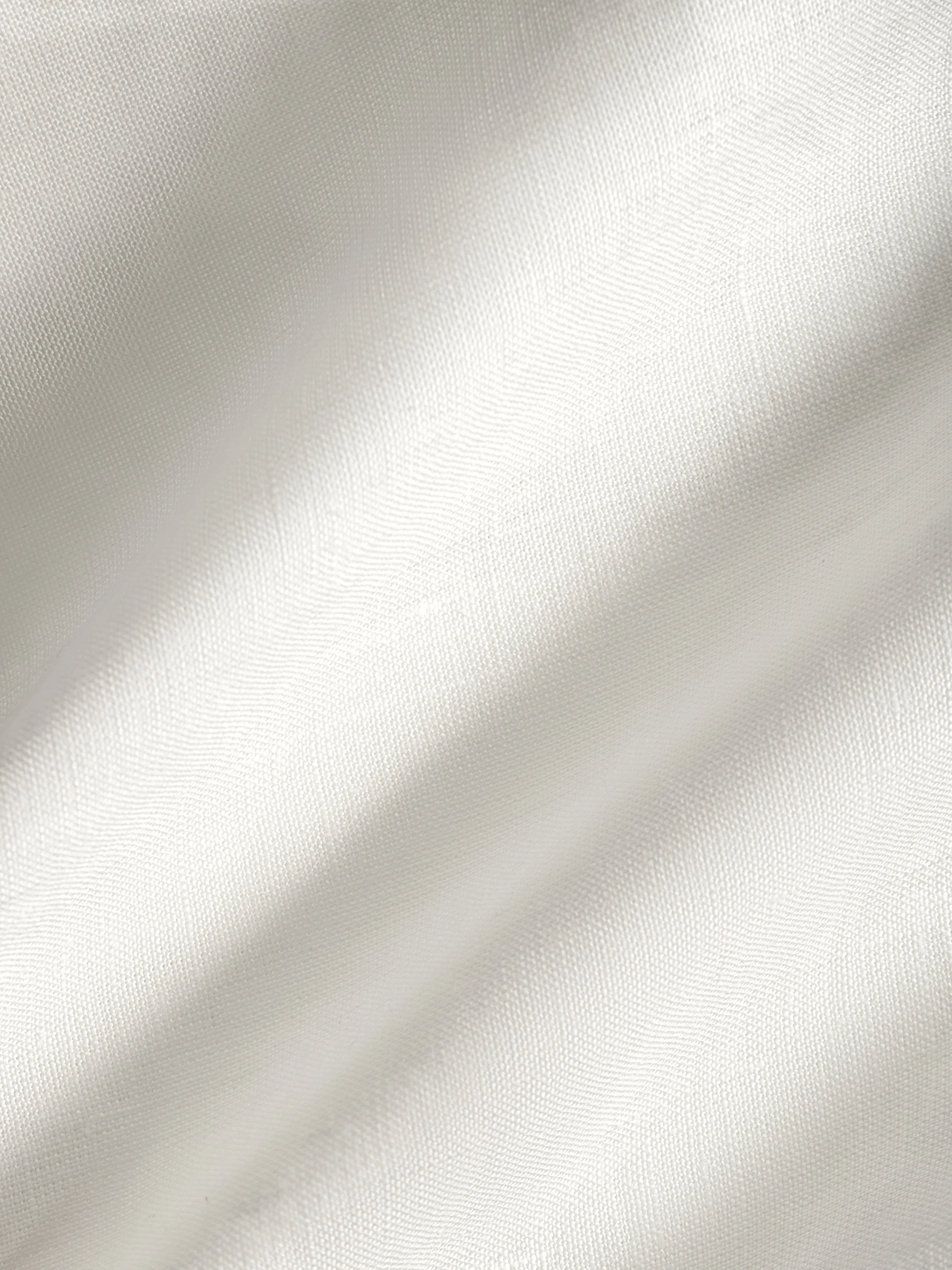 DNA Aloe Linen Camp Collar Shirt—off-white