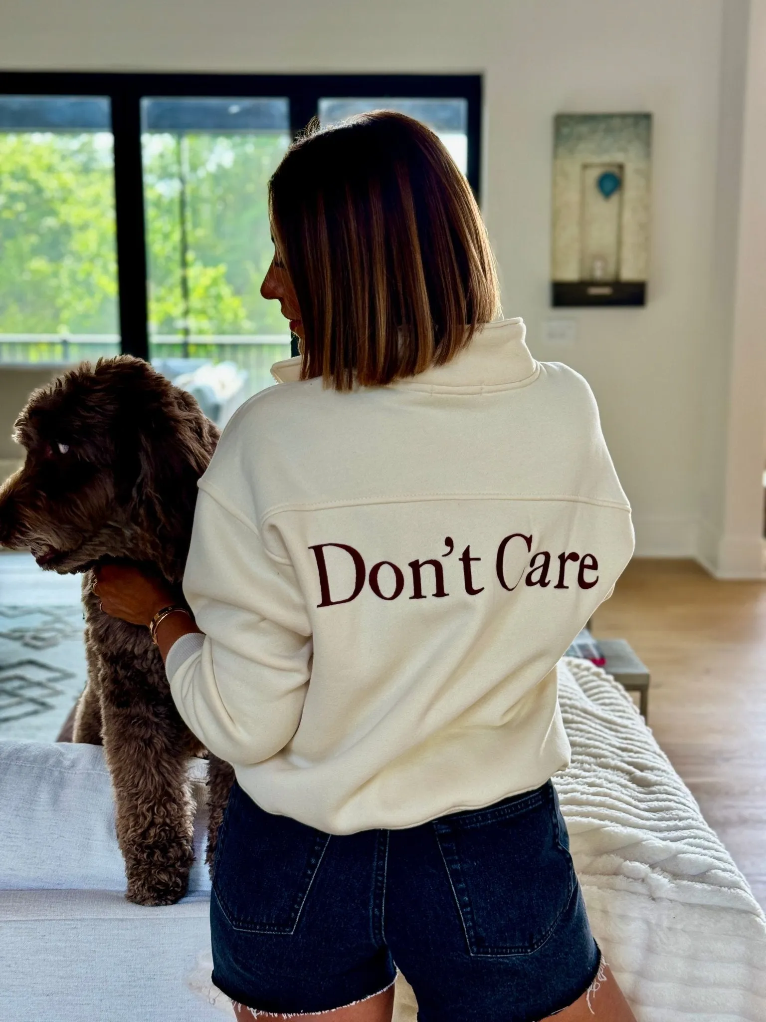 Don't Know Sweatshirt (Cream)