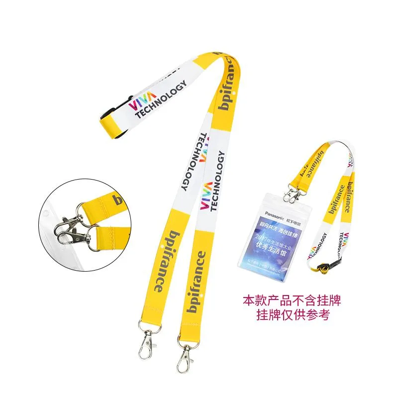 Double Hook Safety Buckle Retractable Lanyard