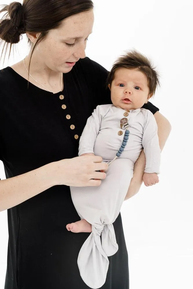 Dove Everything Knotted Newborn Gown
