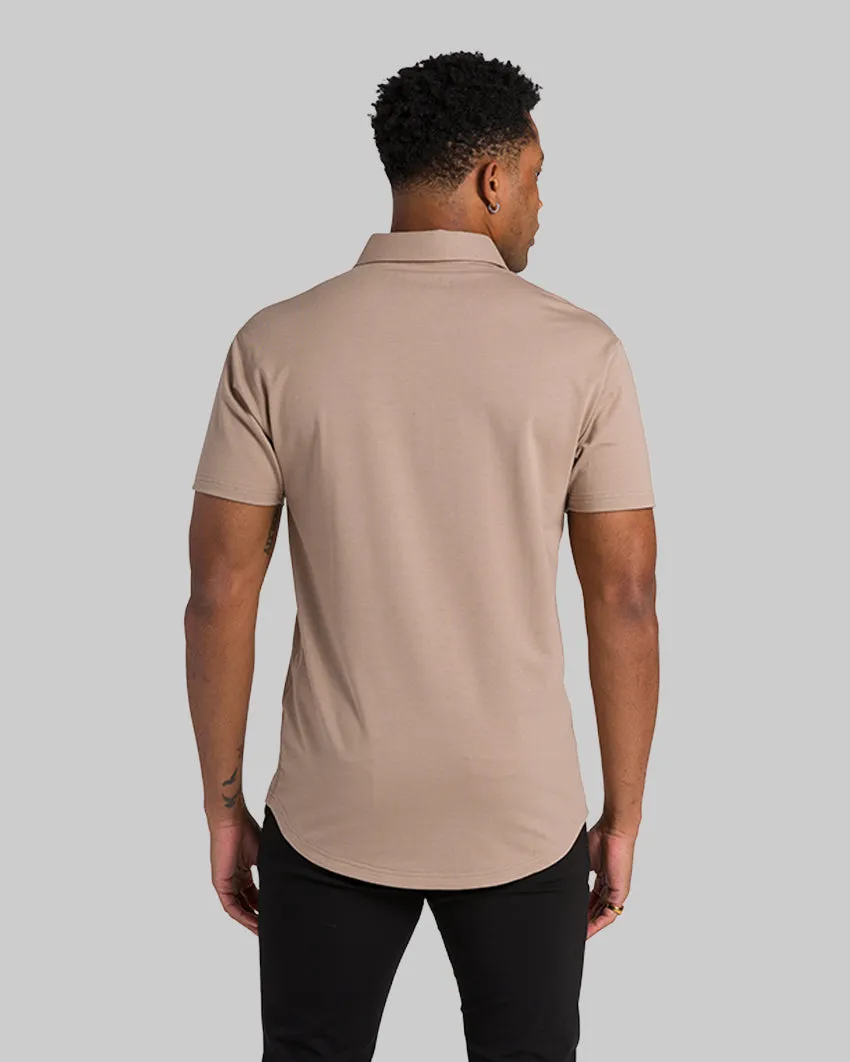 Drop-Cut Polo: BYLT Signature <!-- Size S -->