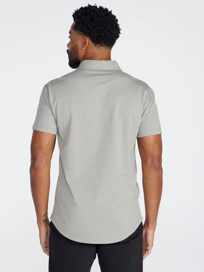 Drop-Cut Polo: BYLT Signature <!-- Size S -->