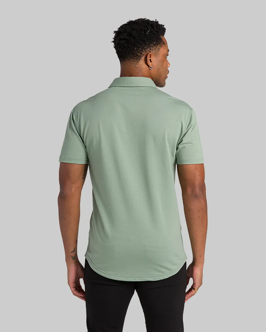 Drop-Cut Polo: BYLT Signature <!-- Size S -->