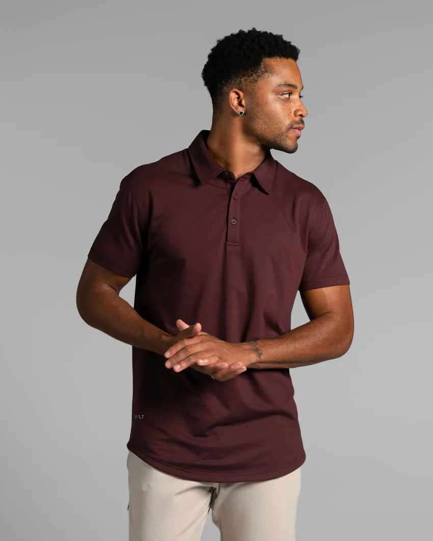 Drop-Cut Polo: BYLT Signature <!-- Size S -->