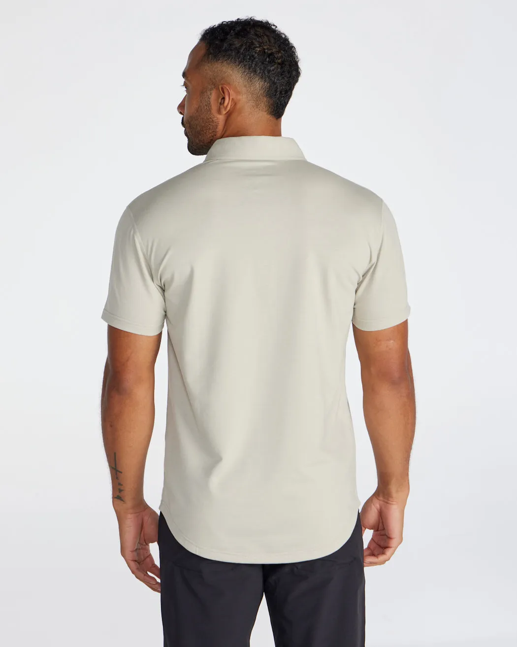 Drop-Cut Polo: BYLT Signature <!-- Size S -->