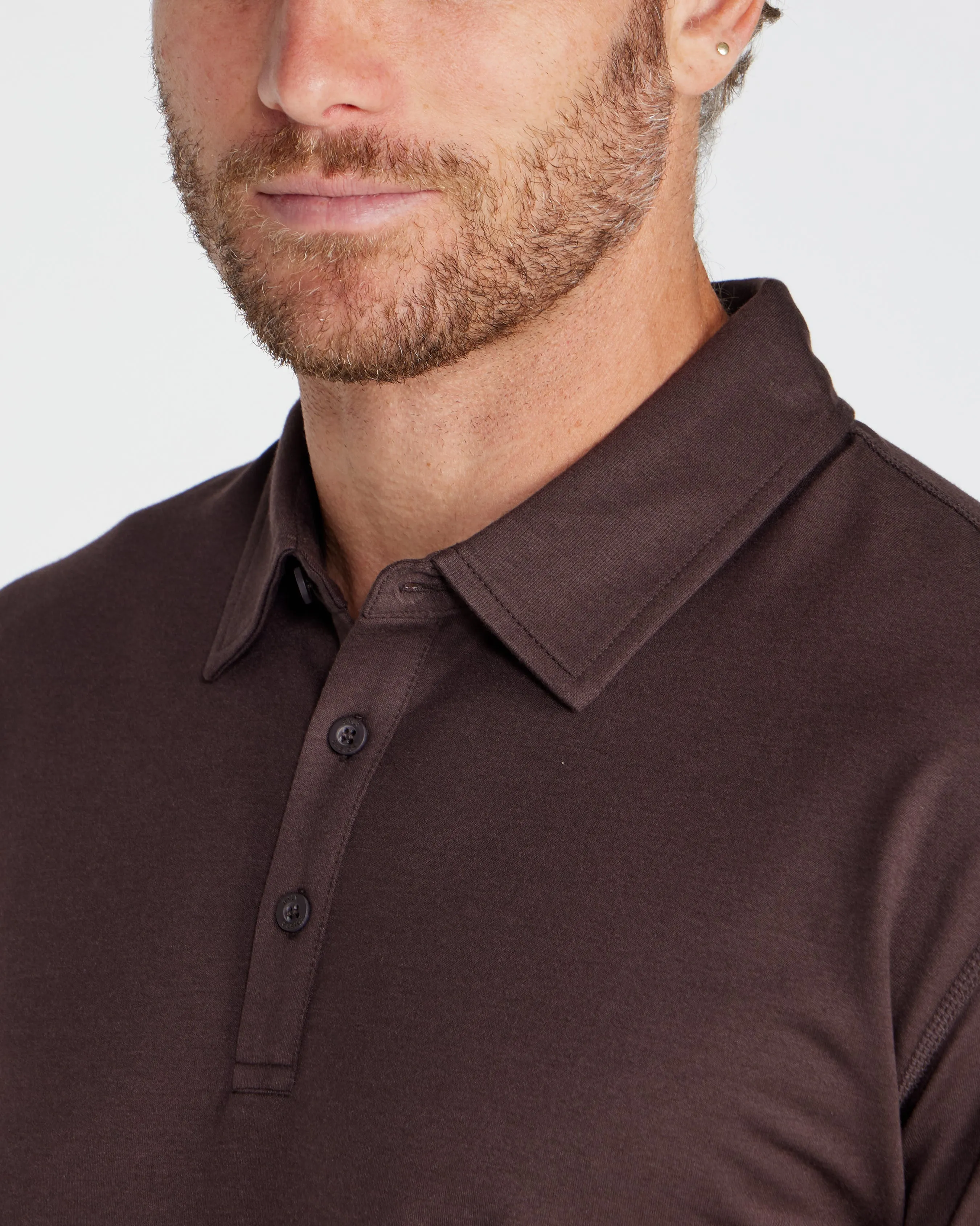 Drop-Cut Polo: BYLT Signature <!-- Size S -->