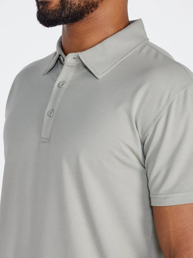 Drop-Cut Polo: BYLT Signature <!-- Size S -->