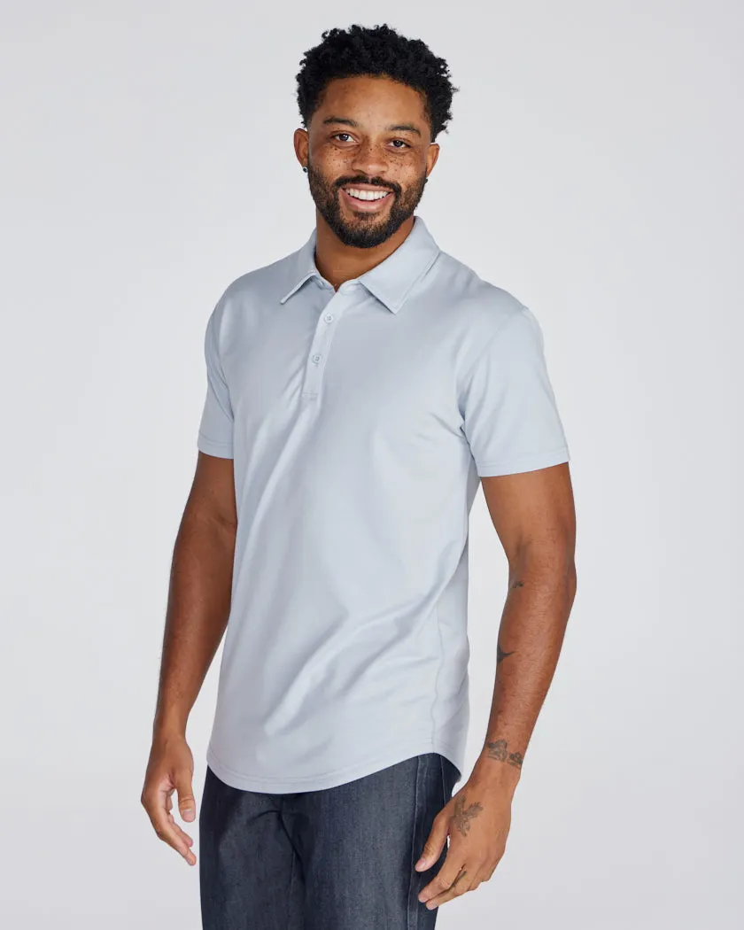 Drop-Cut Polo: BYLT Signature <!-- Size S -->