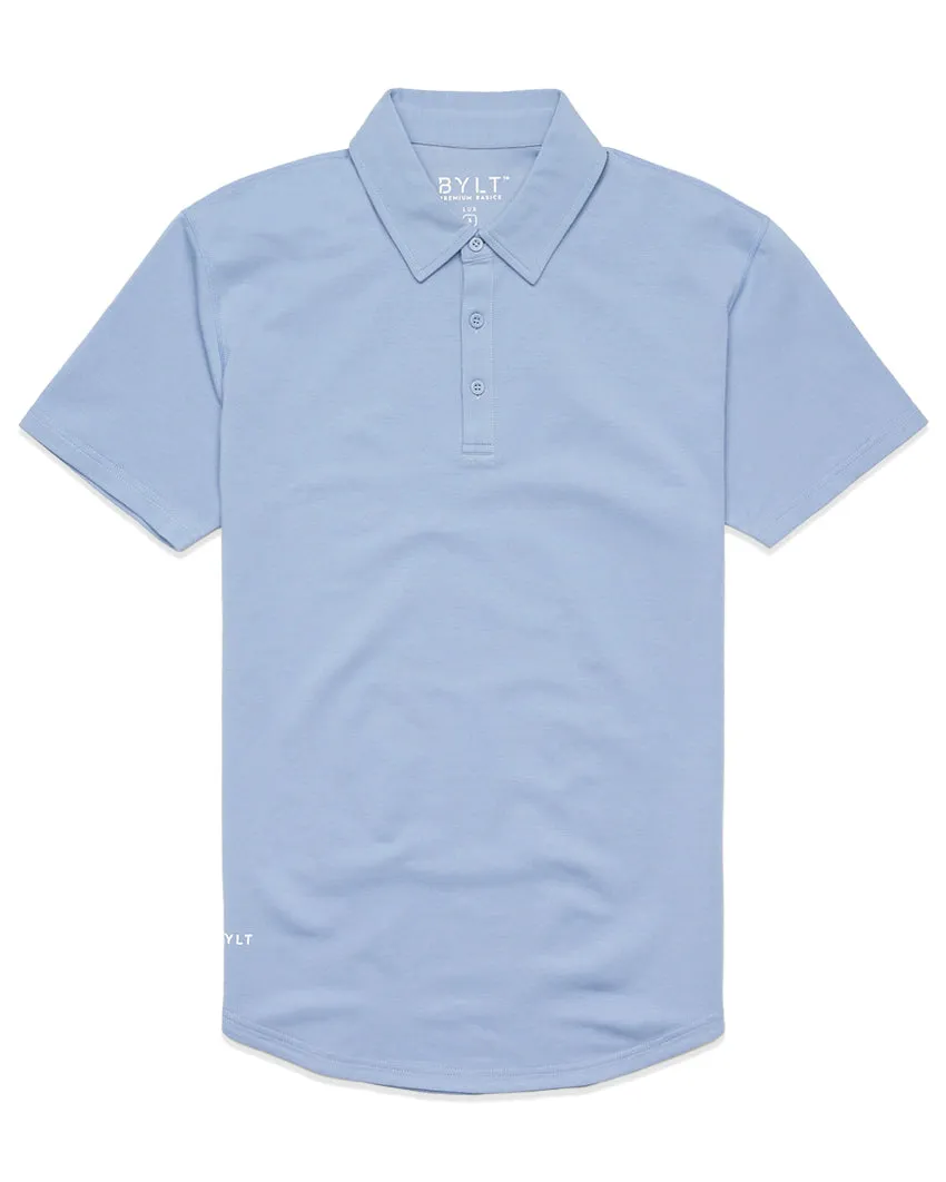 Drop-Cut Polo: BYLT Signature <!-- Size S -->