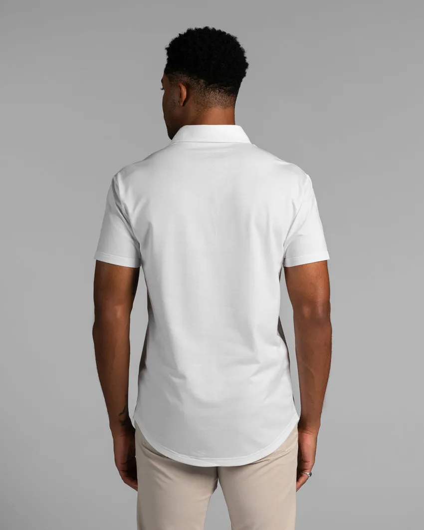 Drop-Cut Polo: BYLT Signature <!-- Size S -->
