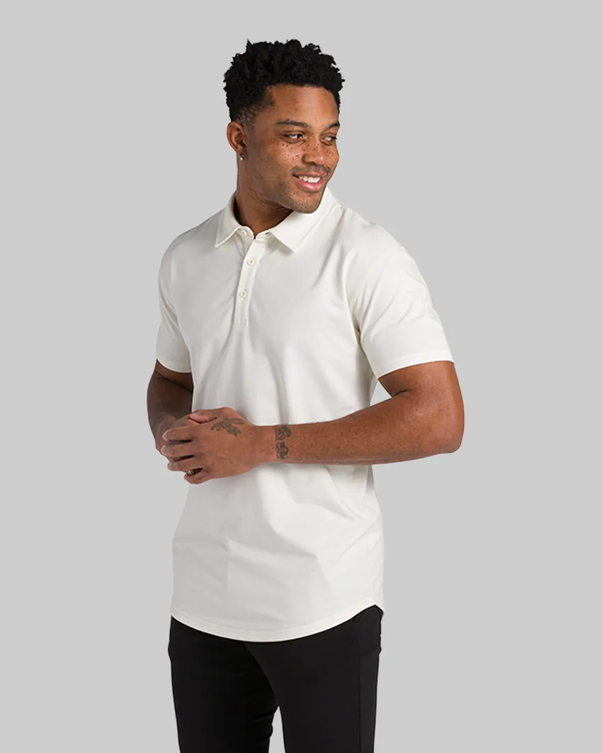 Drop-Cut Polo: BYLT Signature <!-- Size S -->
