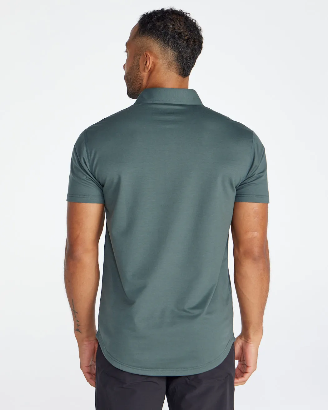 Drop-Cut Polo: BYLT Signature <!-- Size S -->