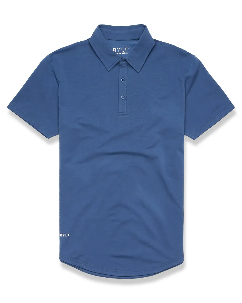 Drop-Cut Polo: BYLT Signature <!-- Size S -->