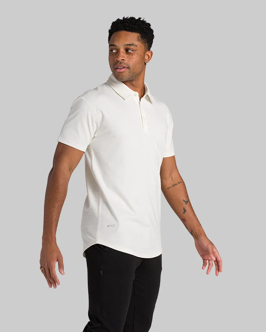 Drop-Cut Polo: BYLT Signature <!-- Size S -->