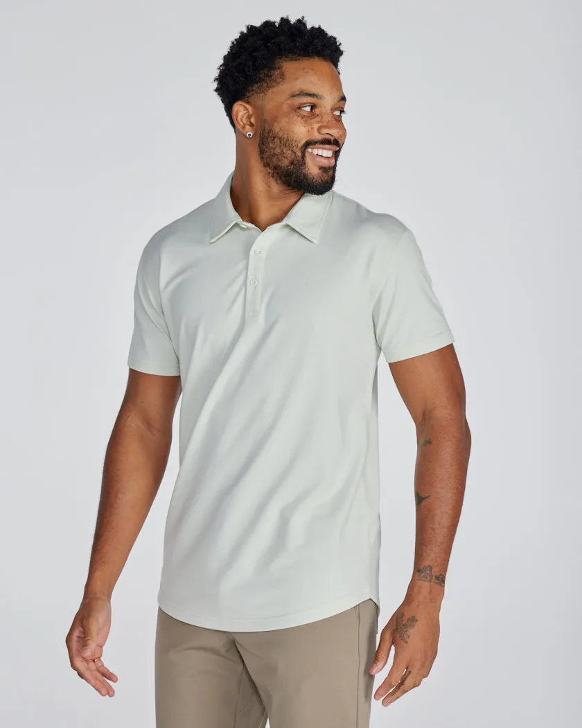 Drop-Cut Polo: BYLT Signature <!-- Size S -->