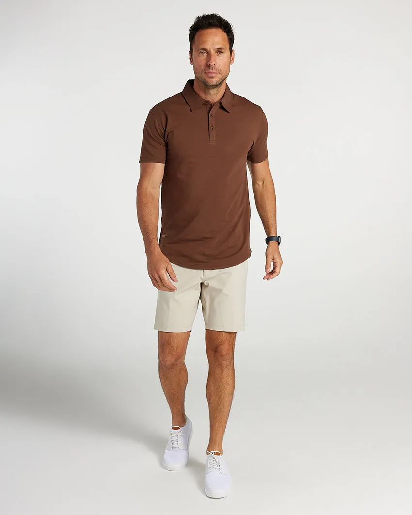 Drop-Cut Polo: BYLT Signature <!-- Size S -->