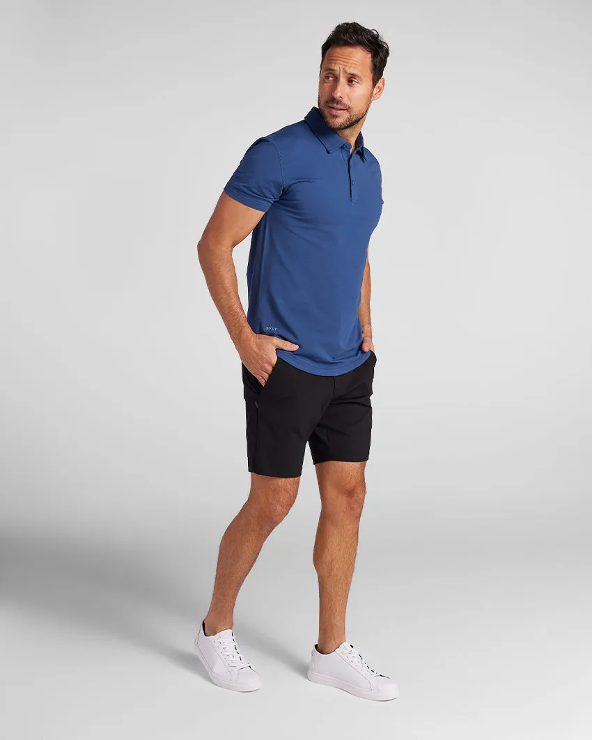 Drop-Cut Polo: BYLT Signature <!-- Size S -->