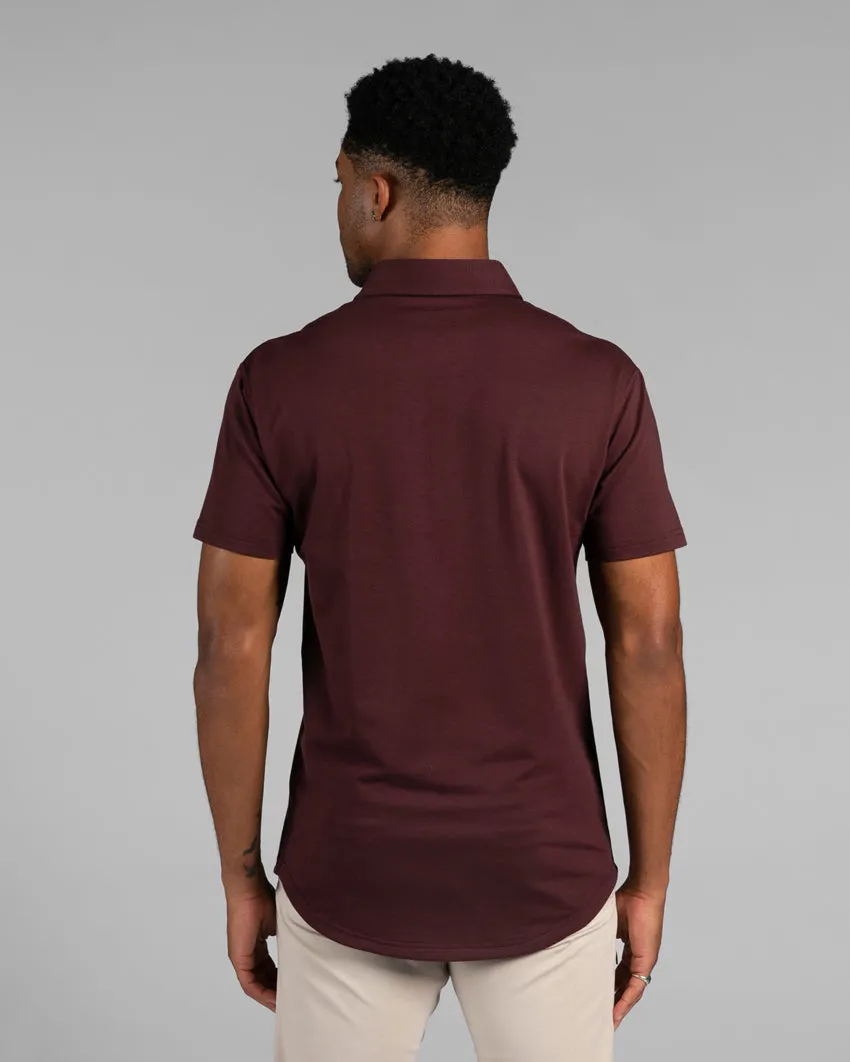 Drop-Cut Polo: BYLT Signature <!-- Size S -->