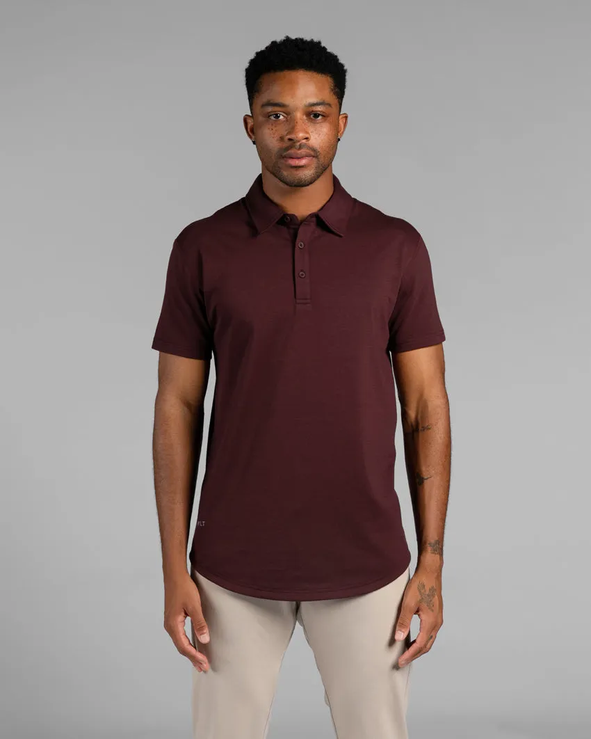 Drop-Cut Polo: BYLT Signature <!-- Size S -->