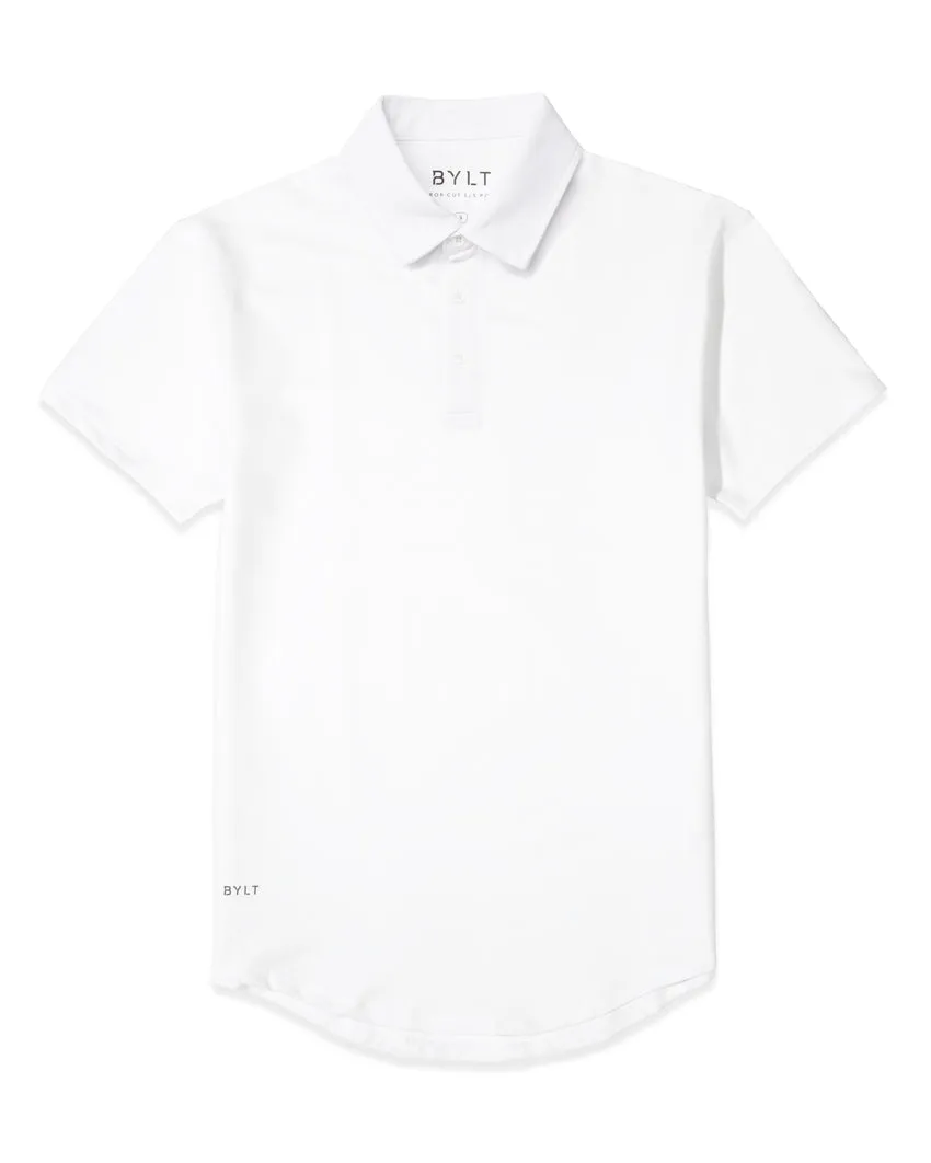 Drop-Cut Polo: BYLT Signature <!-- Size S -->