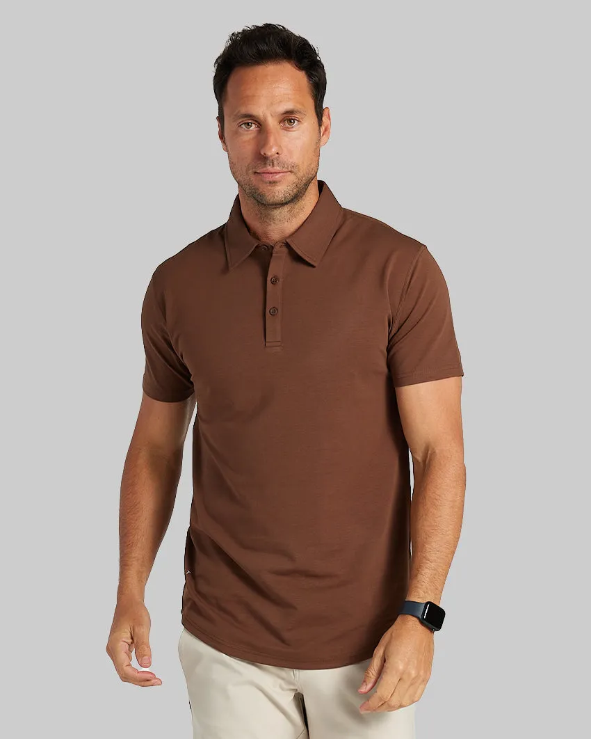 Drop-Cut Polo: BYLT Signature <!-- Size S -->