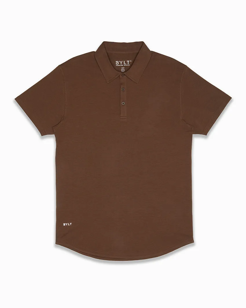 Drop-Cut Polo: BYLT Signature <!-- Size S -->