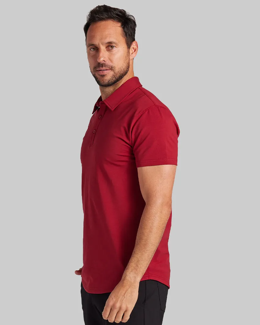 Drop-Cut Polo: BYLT Signature <!-- Size S -->
