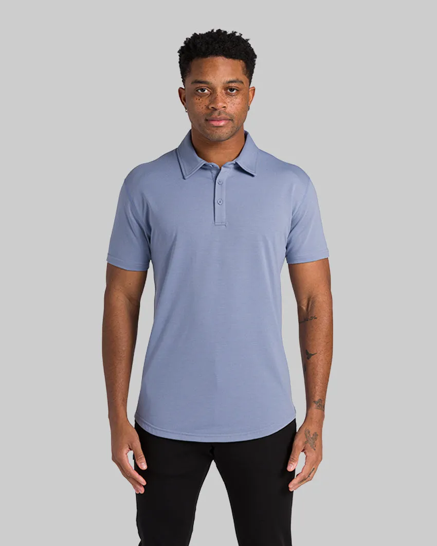 Drop-Cut Polo: BYLT Signature <!-- Size S -->