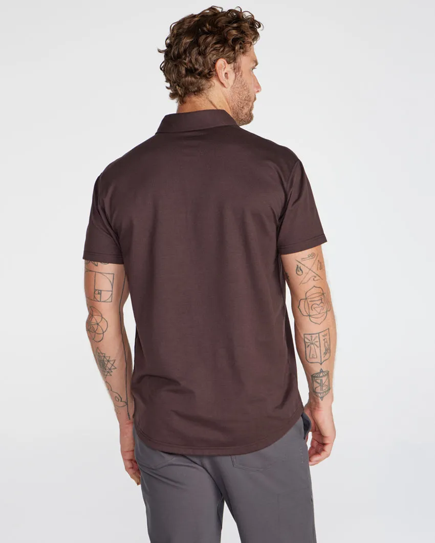 Drop-Cut Polo: BYLT Signature <!-- Size S -->