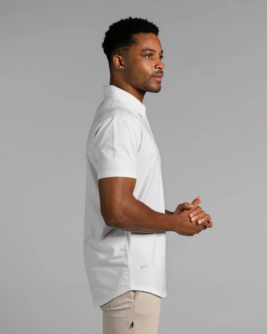Drop-Cut Polo: BYLT Signature <!-- Size S -->