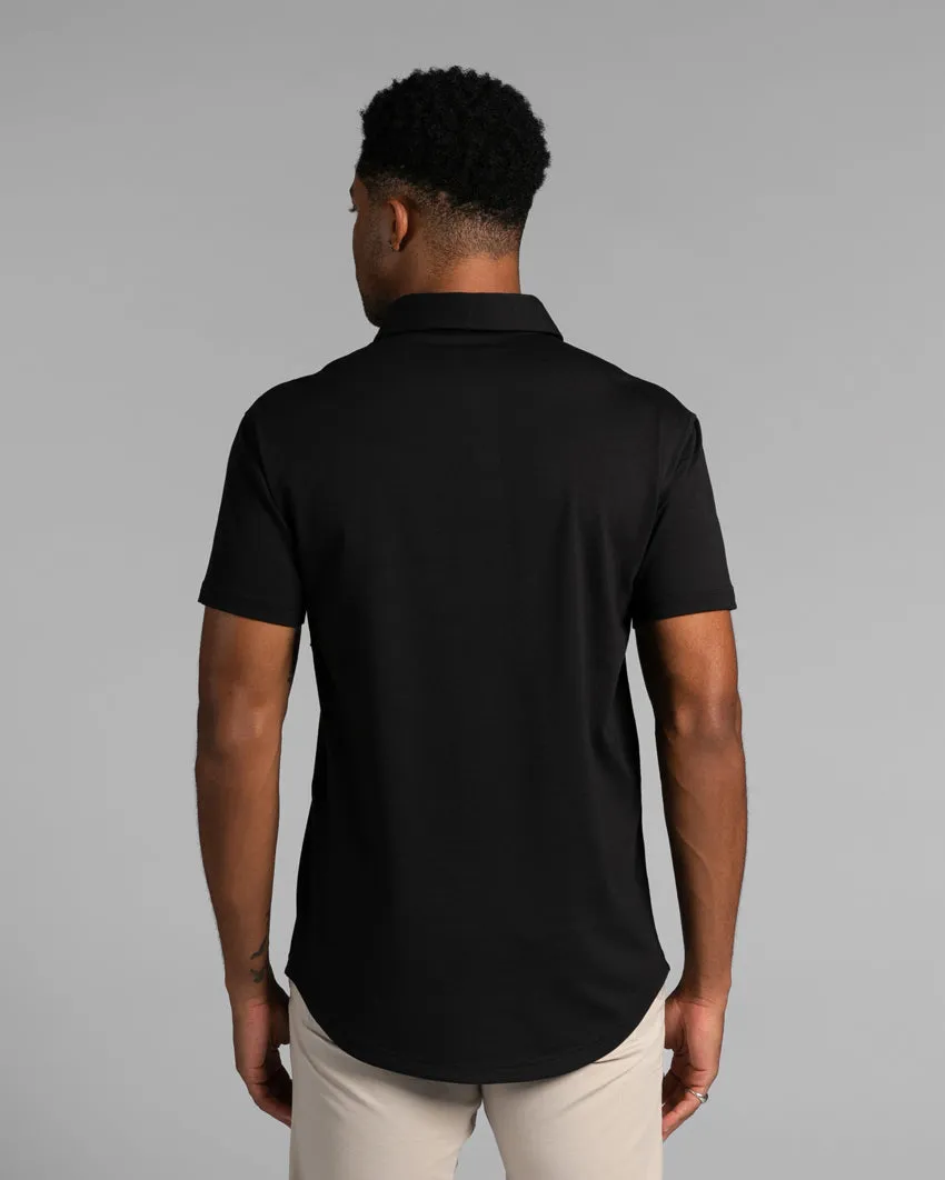 Drop-Cut Polo: BYLT Signature <!-- Size S -->